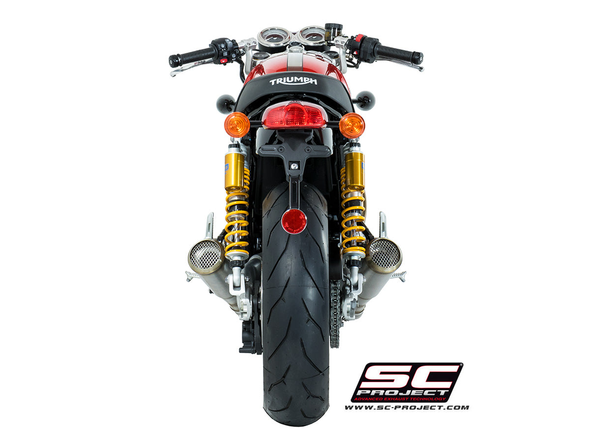 Picture of Pair of Conico 70s stainless steel exhaust