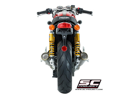 Picture of Pair of Conico 70s stainless steel exhaust