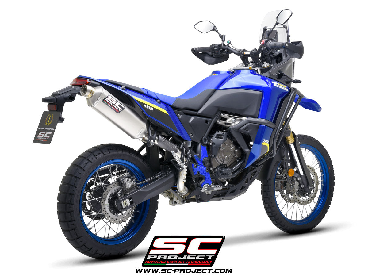 Picture of Rally Raid titanium exhaust, high mount