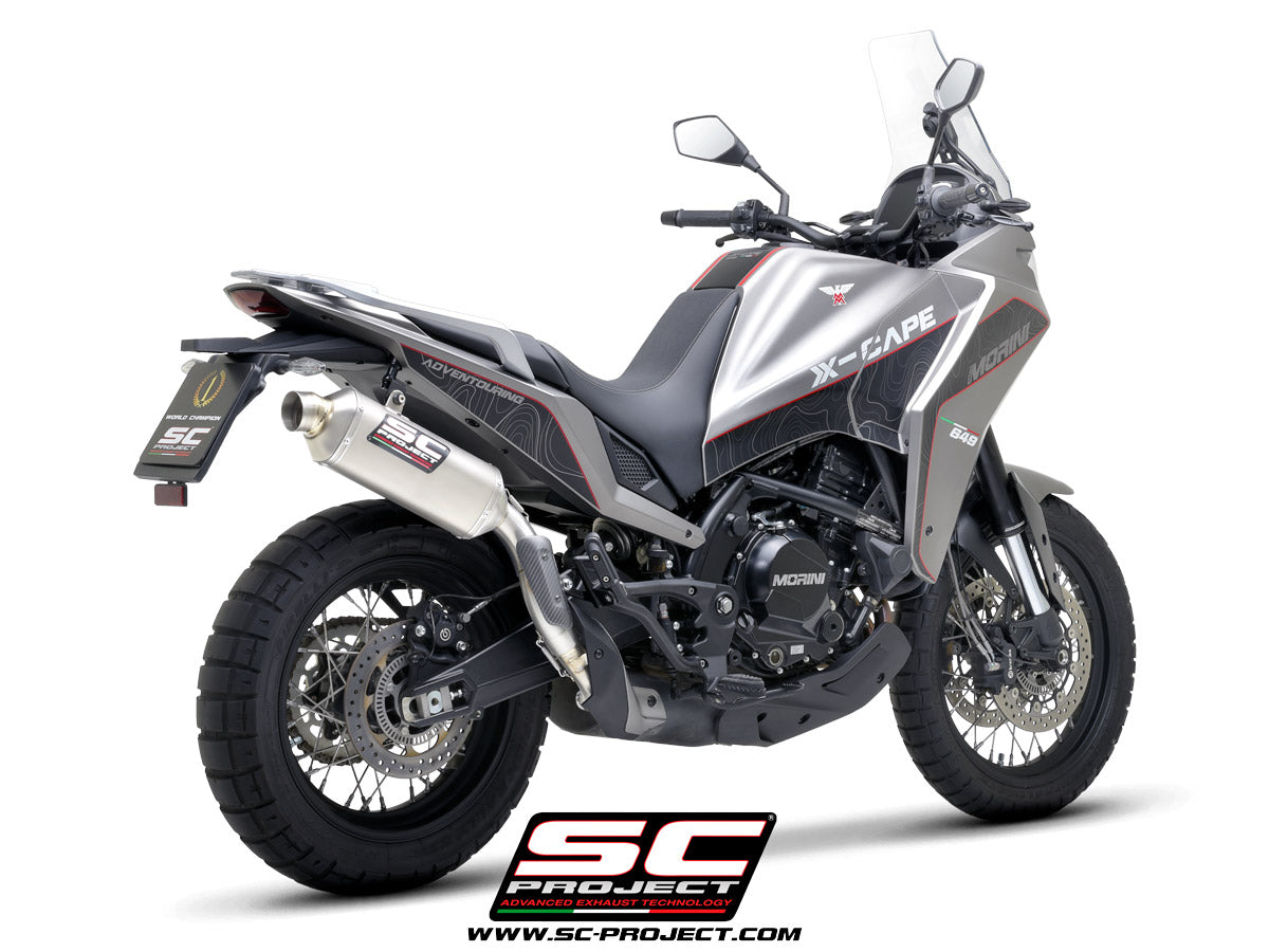 Picture of Rally Raid titanium exhaust, high mount