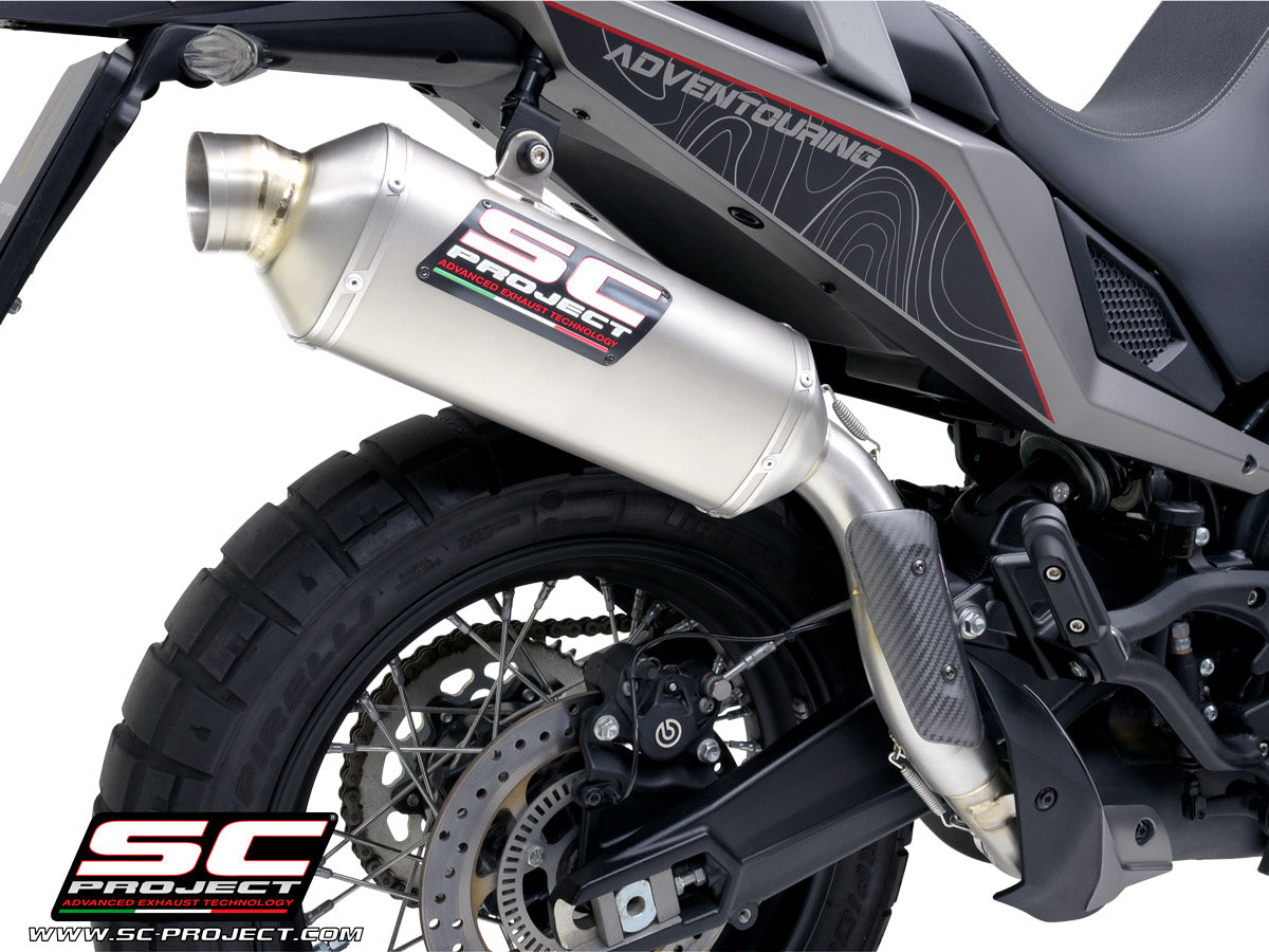 Picture of Rally Raid titanium exhaust, high mount