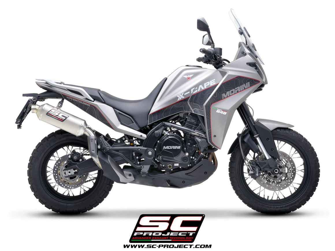 Picture of Rally Raid titanium exhaust, high mount