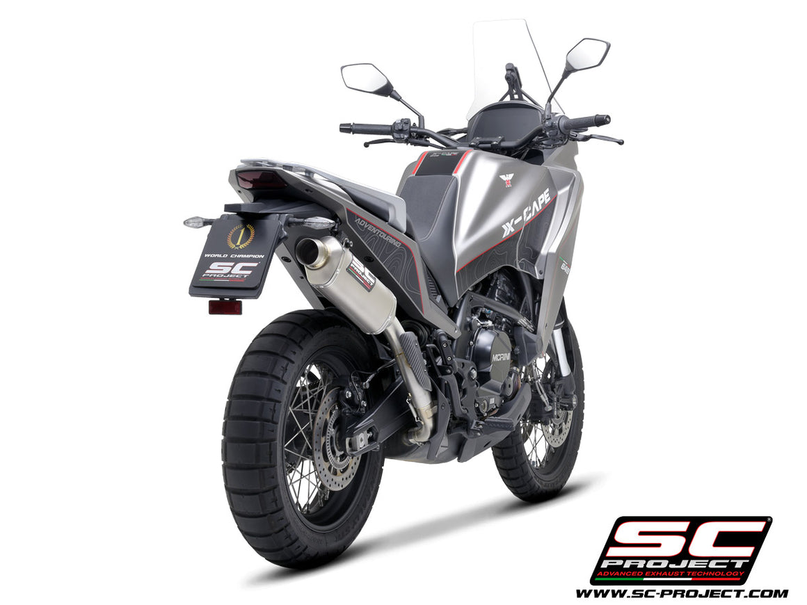 Picture of Rally Raid titanium exhaust, high mount