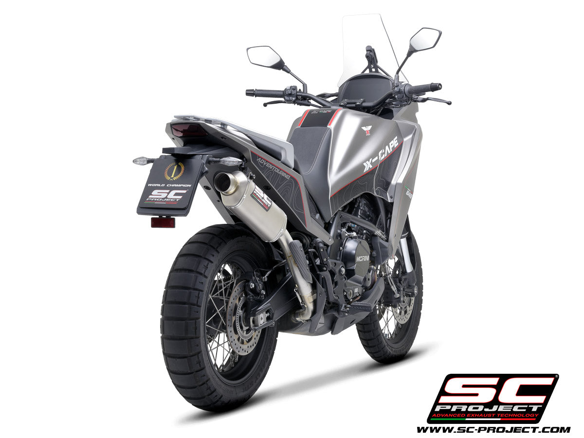 Picture of Rally Raid titanium exhaust, high mount