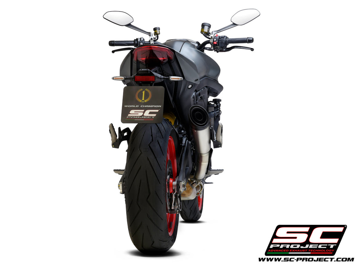 Picture of S1 titanium exhaust