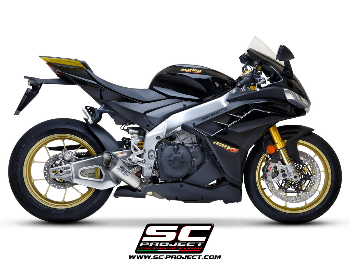 Picture of S1 titanium exhaust