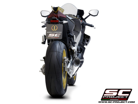 Picture of S1 titanium exhaust
