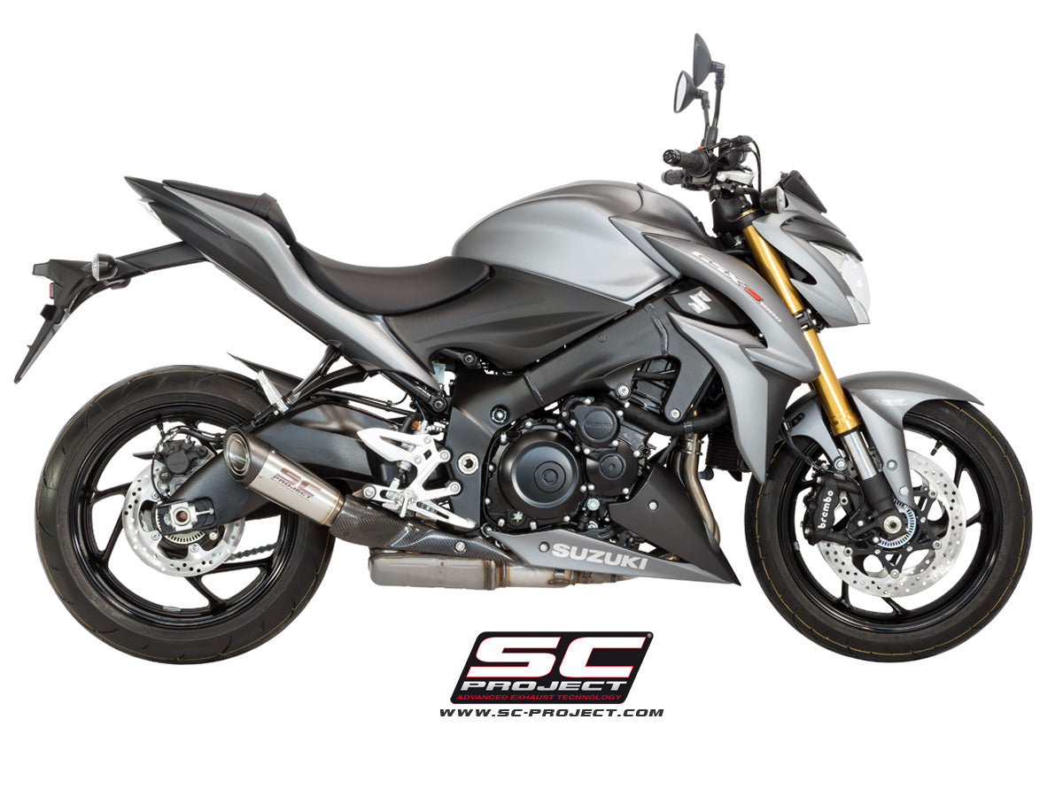 Picture of S1 stainless steel exhaust, matt black