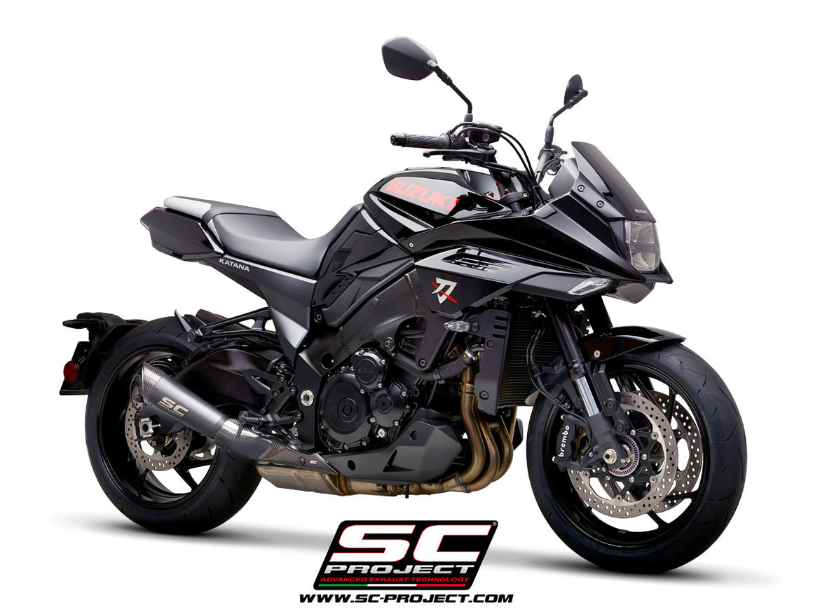 Picture of S1 stainless steel exhaust, matt black