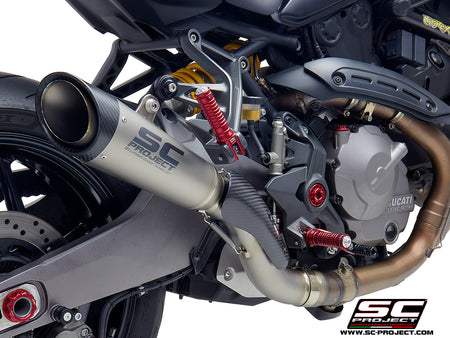 Picture of S1 titanium exhaust