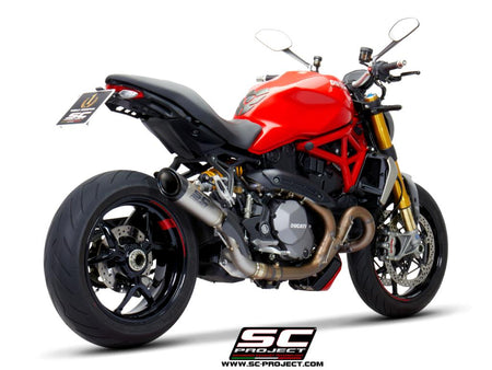 Picture of S1 titanium exhaust
