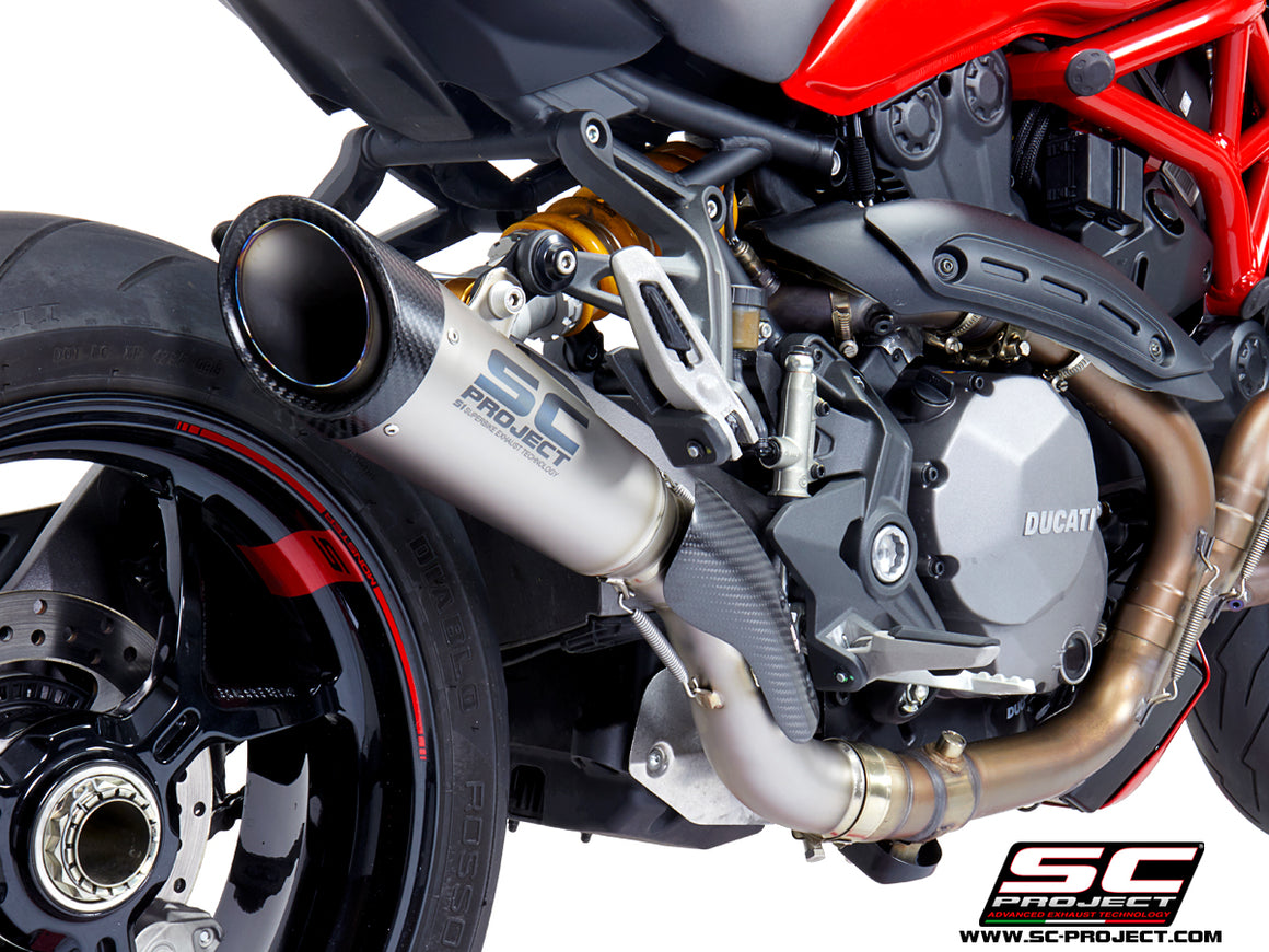 Picture of S1 titanium exhaust
