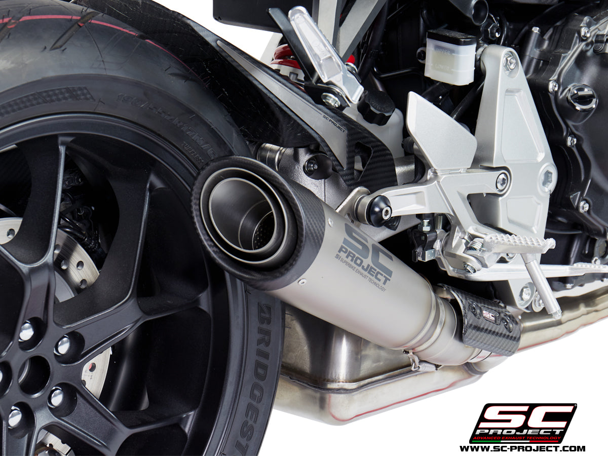 Picture of S1 titanium exhaust