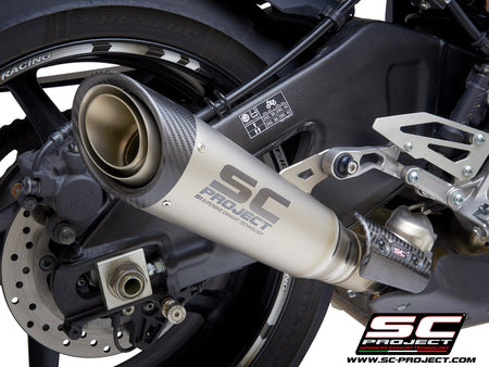 Picture of S1 titanium exhaust