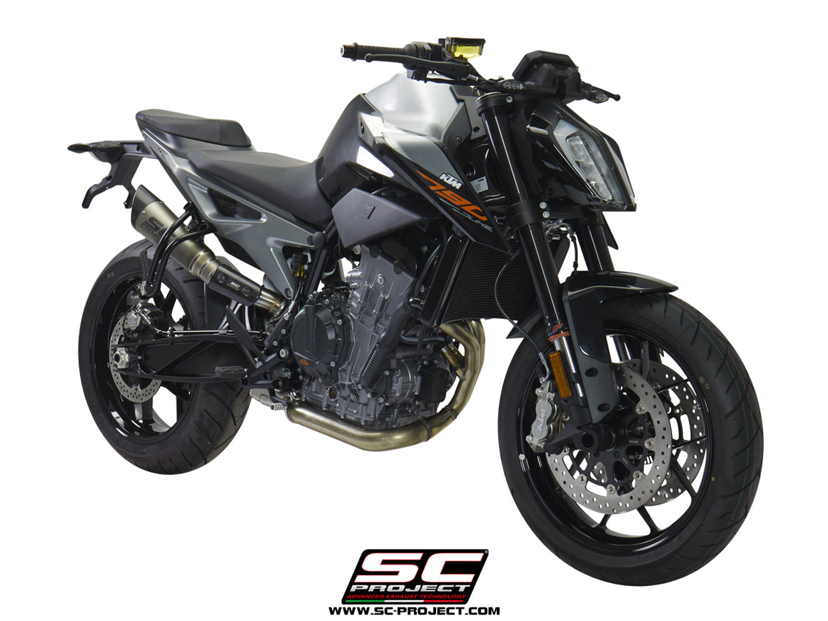 Picture of S1 titanium exhaust