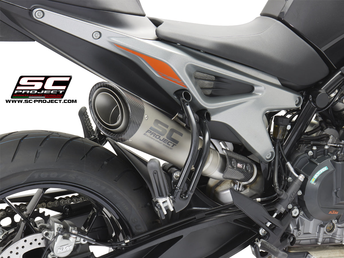 Picture of S1 titanium exhaust