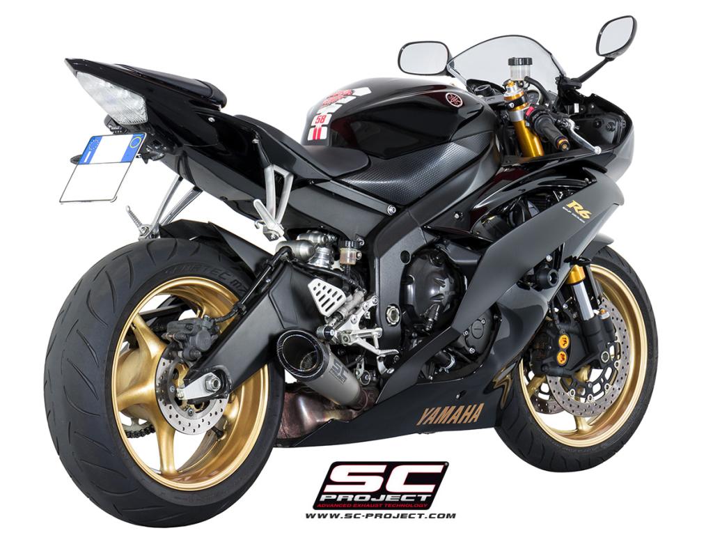 Picture of S1 titanium exhaust
