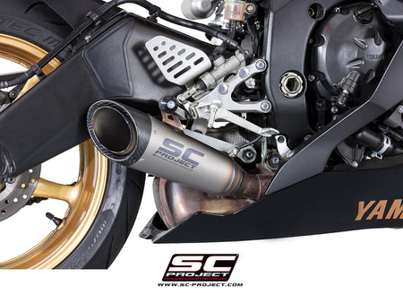 Picture of S1 titanium exhaust