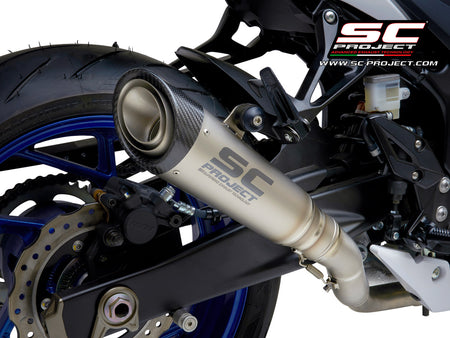 Picture of S1 titanium exhaust