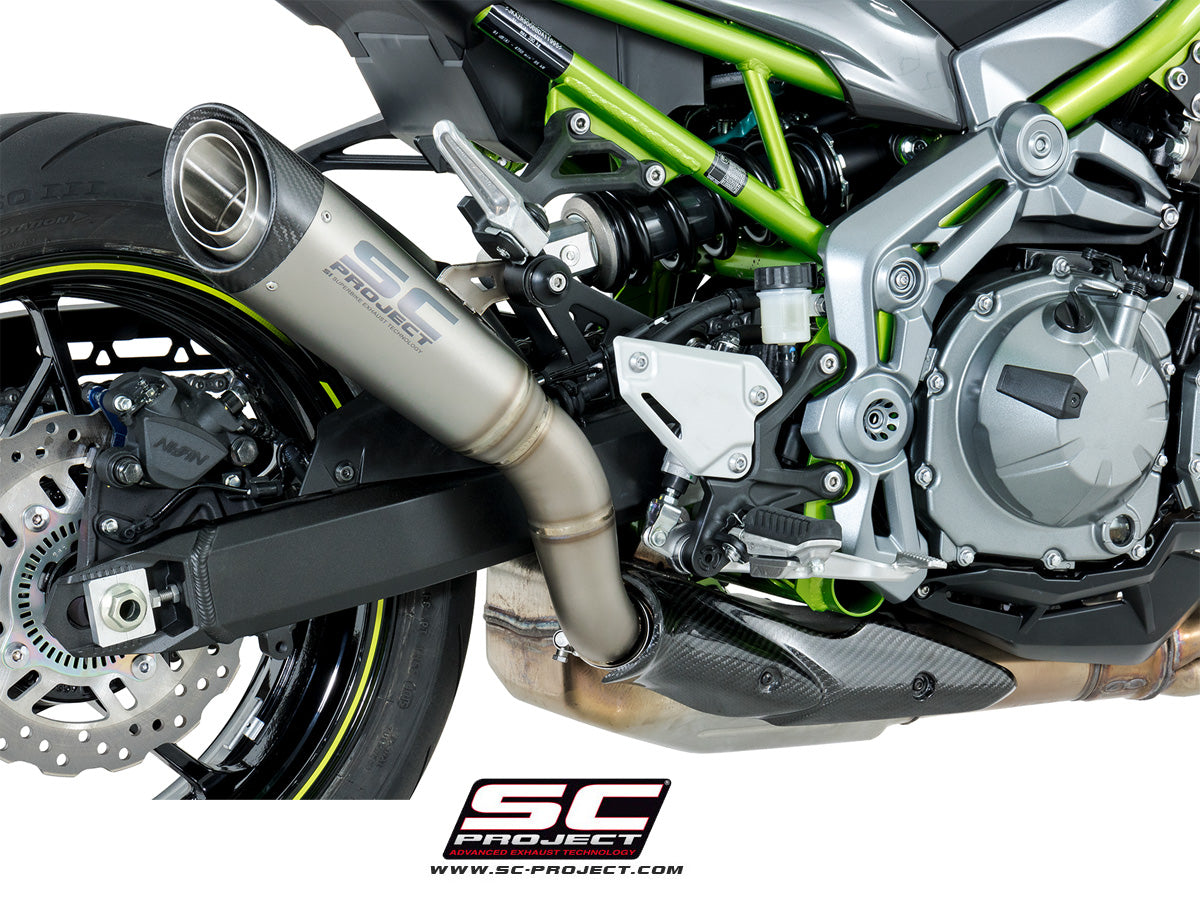 Picture of S1 titanium exhaust