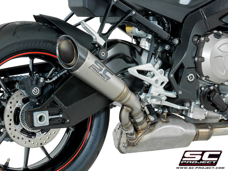 Picture of S1 titanium exhaust