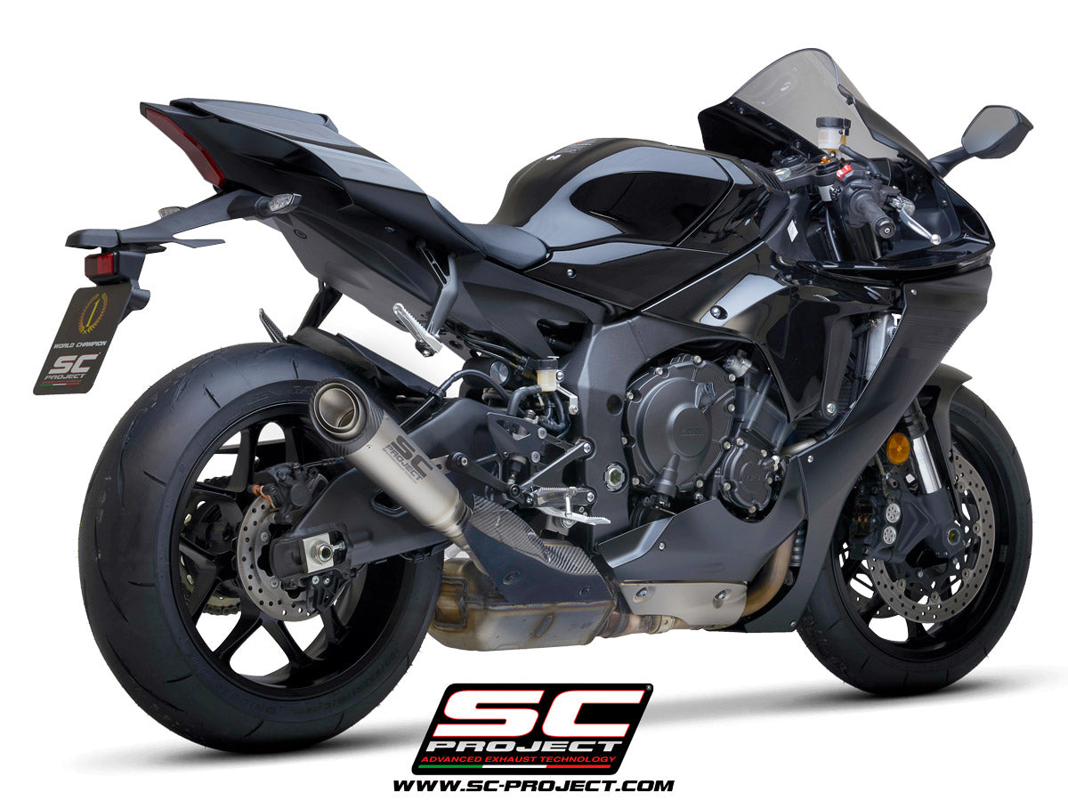 Picture of S1 titanium exhaust