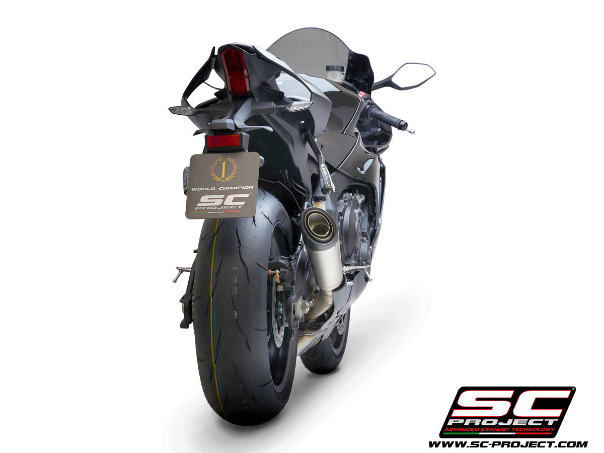 Picture of S1 titanium exhaust
