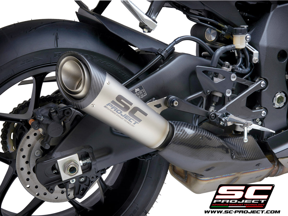 Picture of S1 titanium exhaust