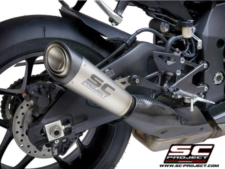 Picture of S1 titanium exhaust