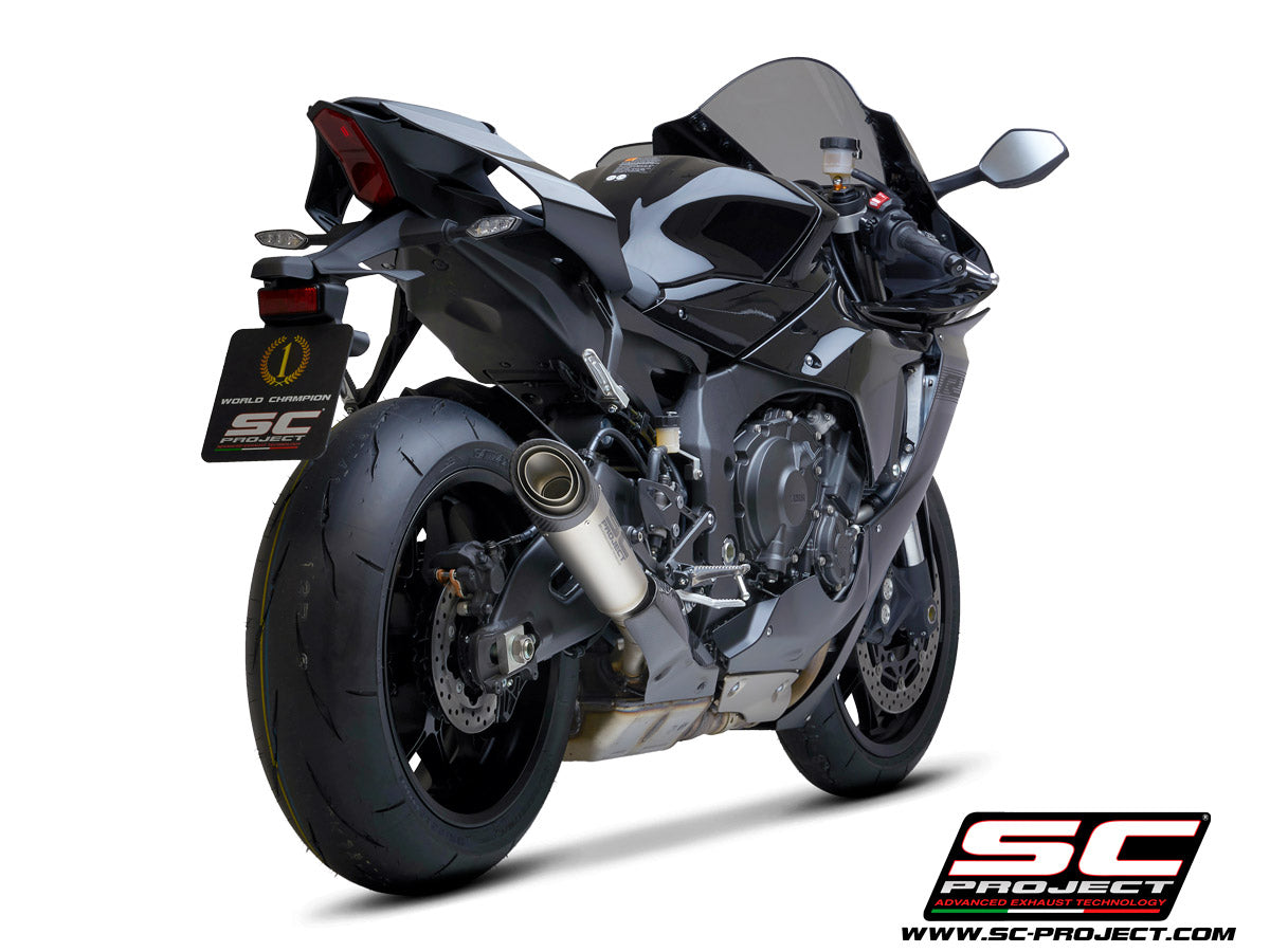 Picture of S1 titanium exhaust