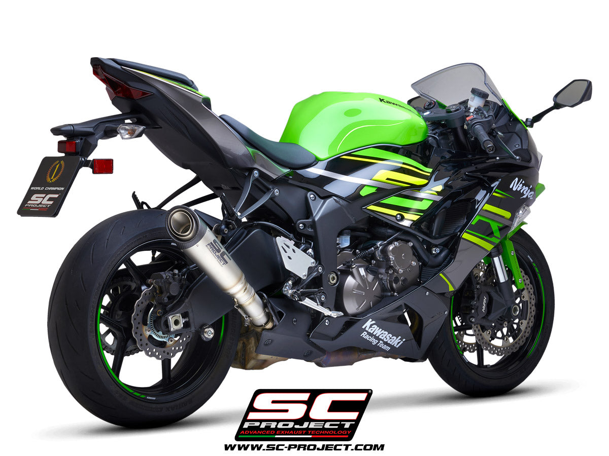 Picture of S1 titanium exhaust