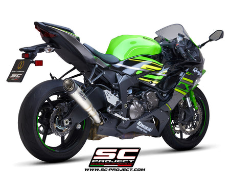 Picture of S1 titanium exhaust