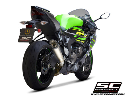 Picture of S1 titanium exhaust