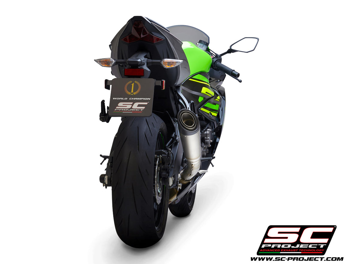 Picture of S1 titanium exhaust