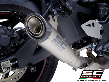 Picture of S1 titanium exhaust