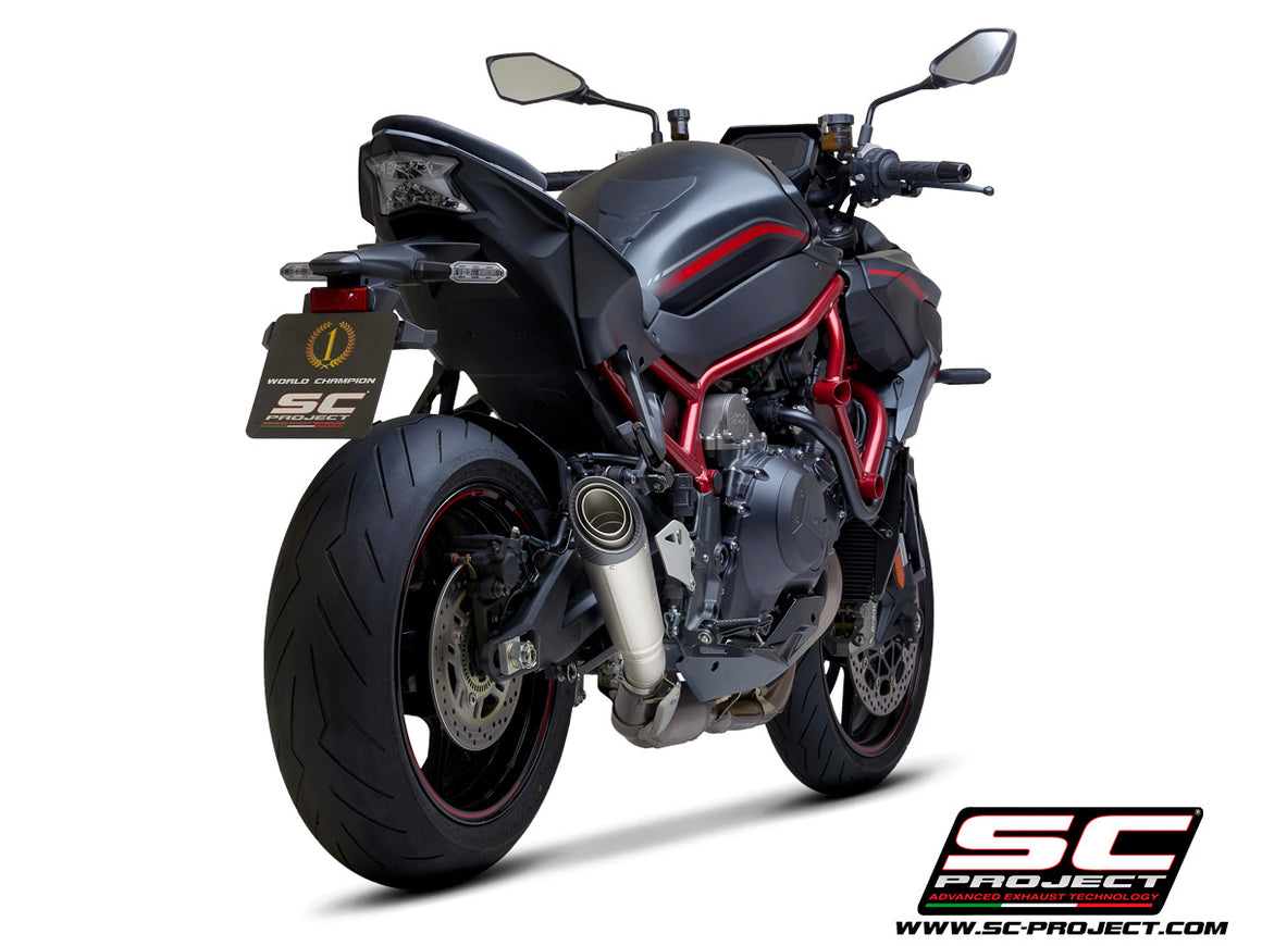 Picture of S1 titanium exhaust
