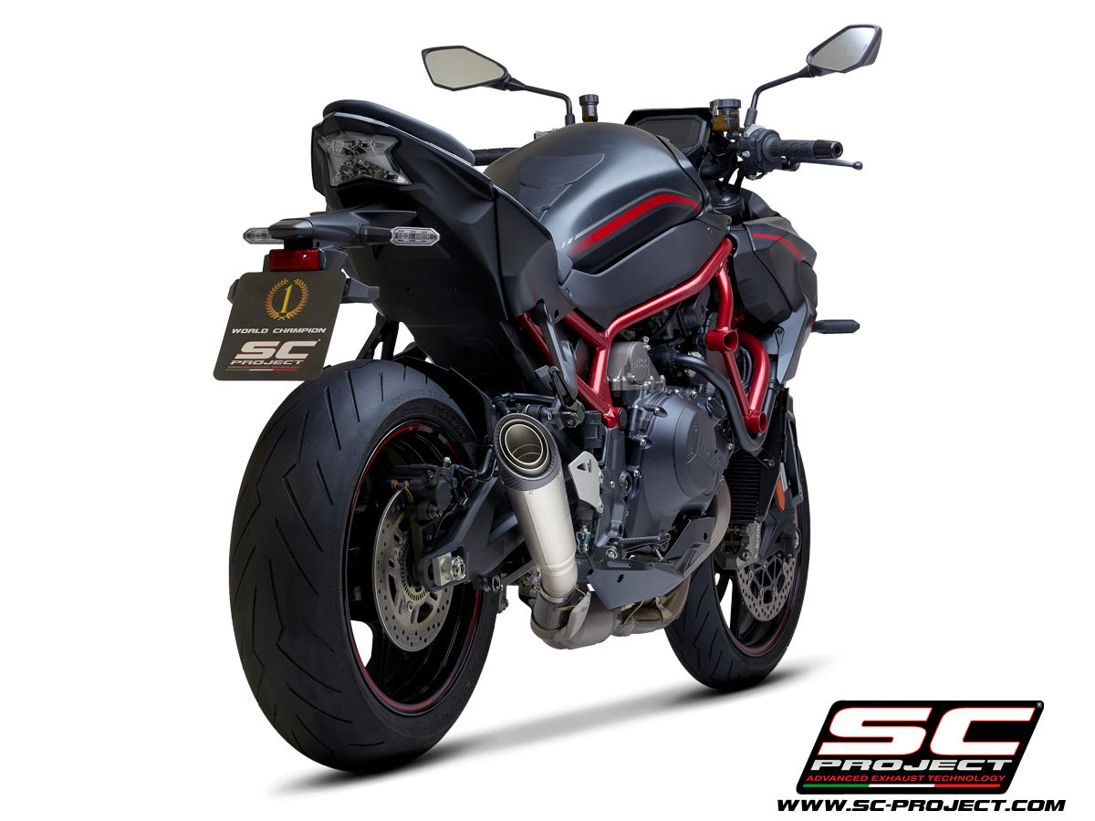 Picture of S1 titanium exhaust