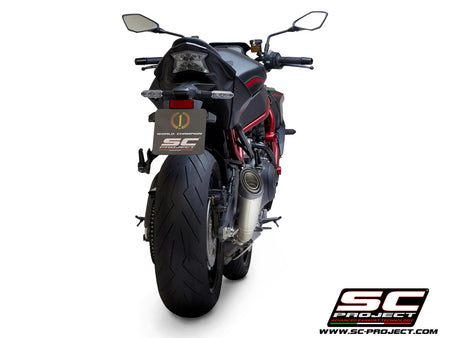 Picture of S1 titanium exhaust