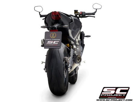 Picture of S1 titanium exhaust