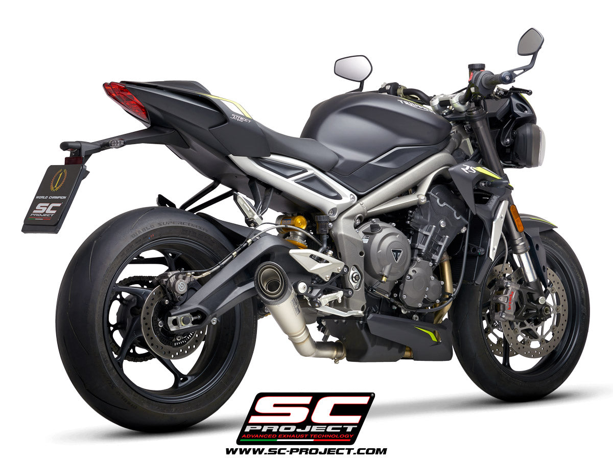 Picture of S1 titanium exhaust