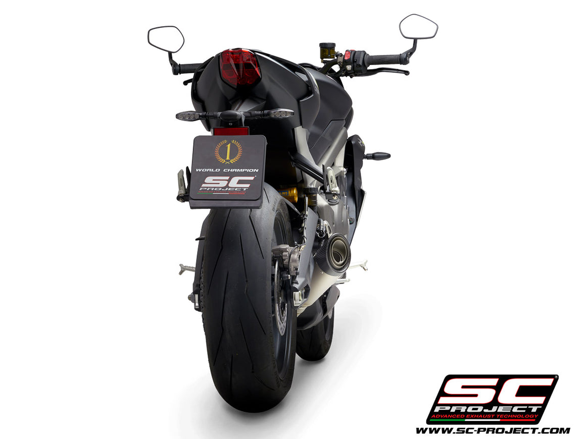 Picture of S1 titanium exhaust