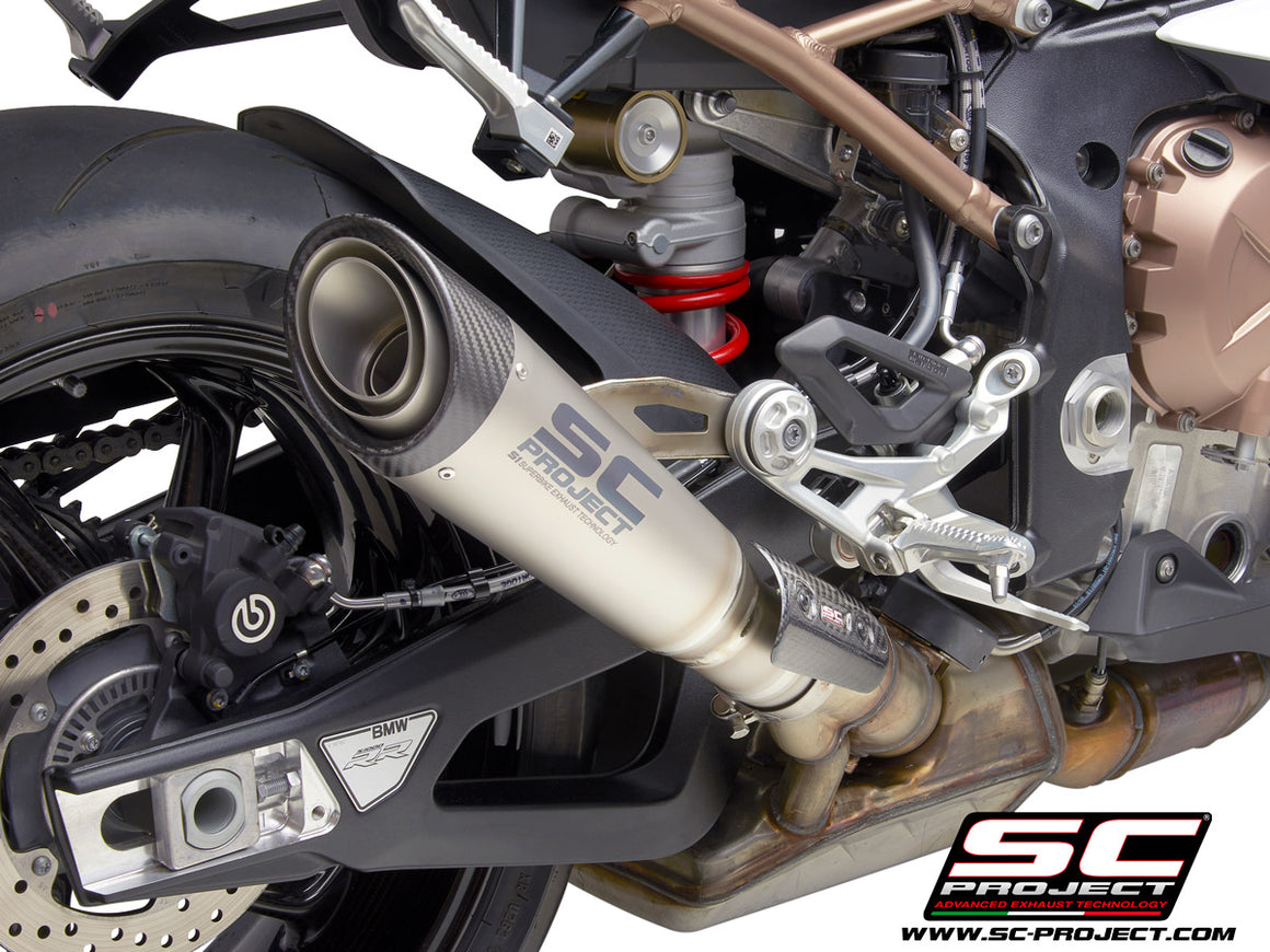 Picture of S1 titanium exhaust