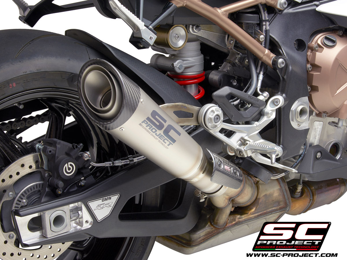 Picture of S1 titanium exhaust