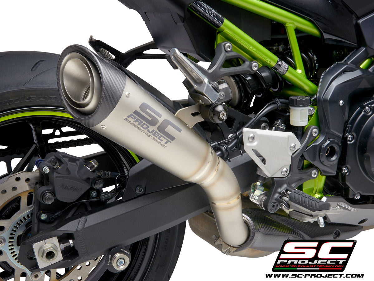 Picture of S1 titanium exhaust