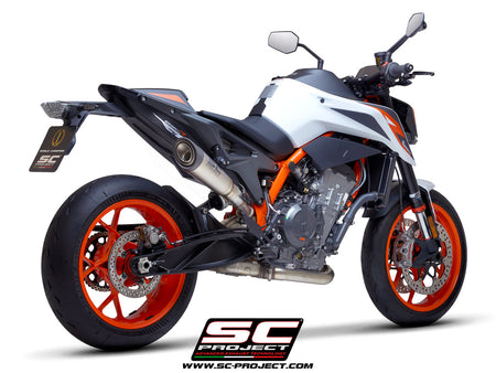 Picture of S1 titanium exhaust