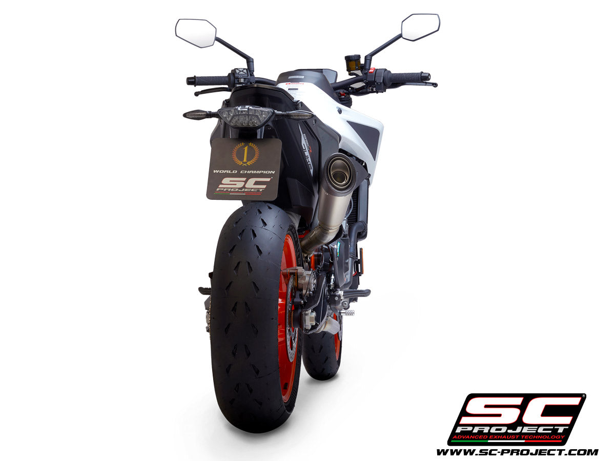 Picture of S1 titanium exhaust