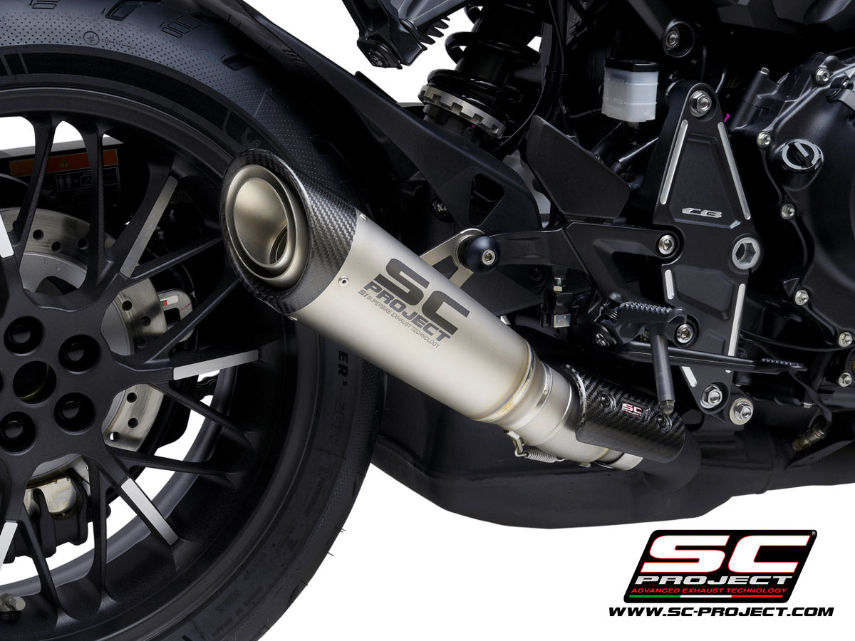 Picture of S1 titanium exhaust