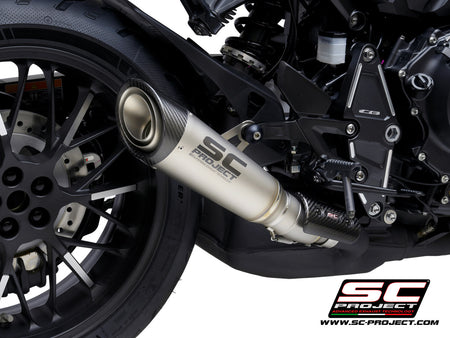 Picture of S1 titanium exhaust