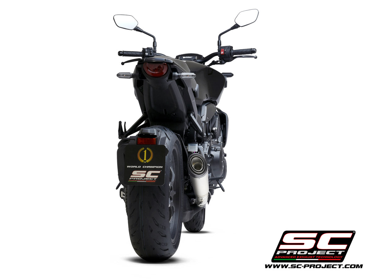 Picture of S1 titanium exhaust