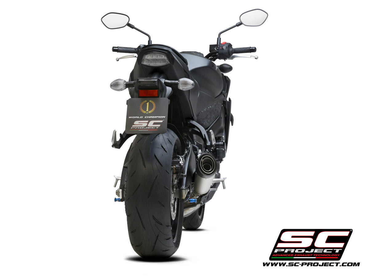 Picture of S1 titanium exhaust